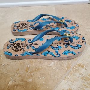 Tory Burch printed flip flop
